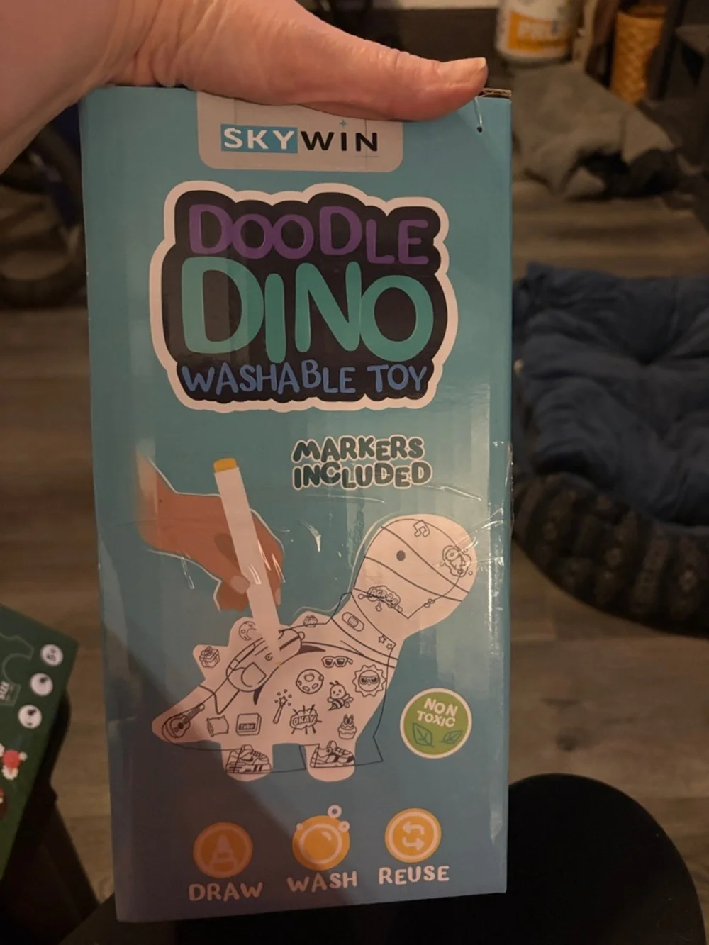 Kids Doodle Color Washable Toy - Blue